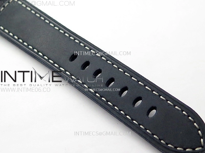 PAM1074 W Bronzo VSF 1:1 Best Edition Blue Dial on Blue Calfskin Strap P.900 Clone